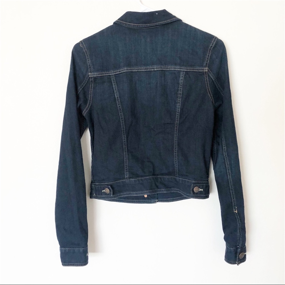 American Eagle Dark Blue Jean Jacket - Picture 4 of 5